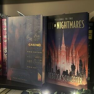 Fairyloot special edition of “City of Nightmares” by Rebecca Schaeffer✨